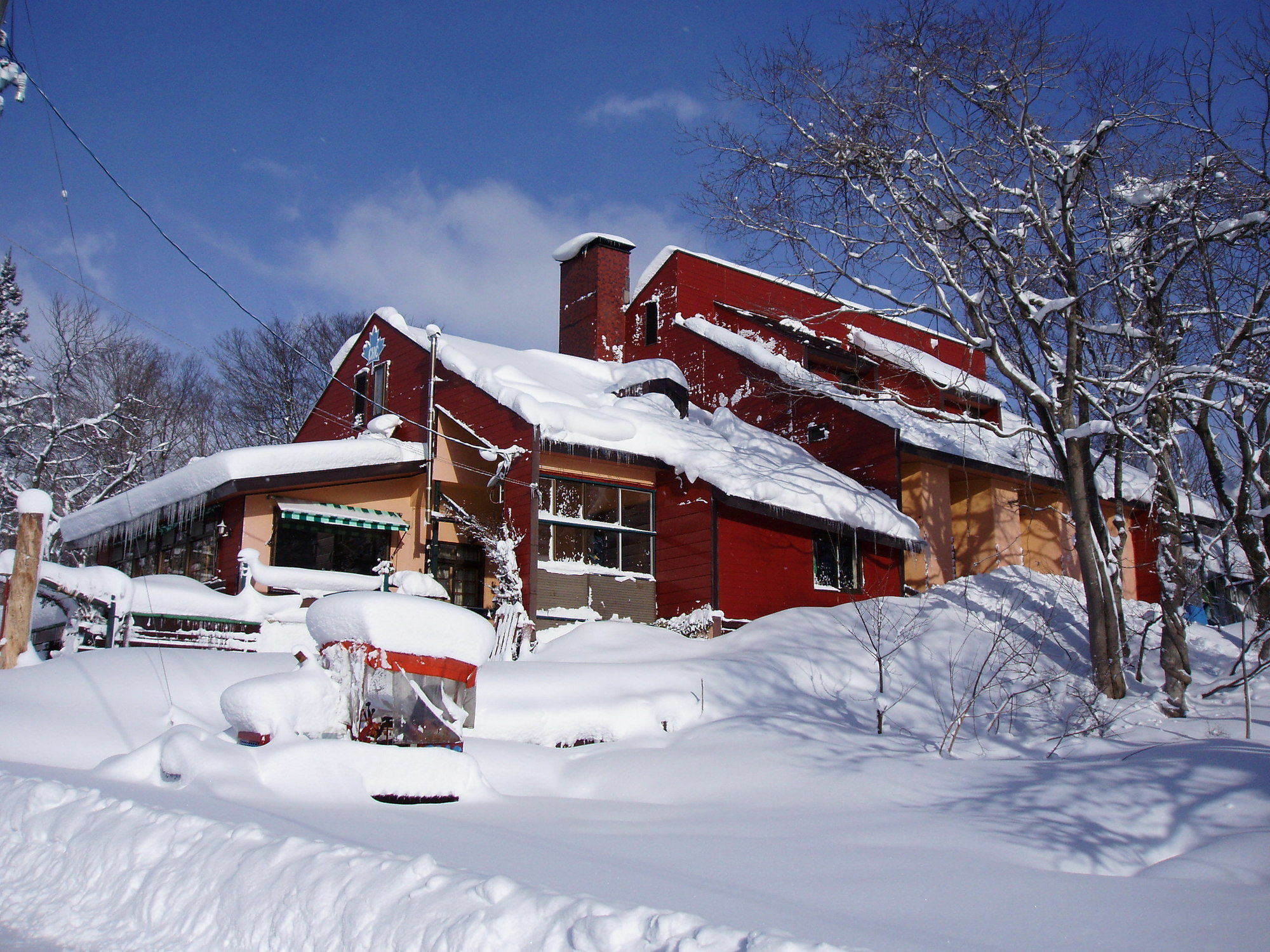 Country Inn Canadian House Myoko Bagian luar foto